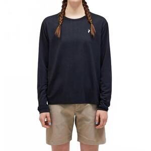 NEW PEAK PERFORMANCE trail long sleeve shirt in black